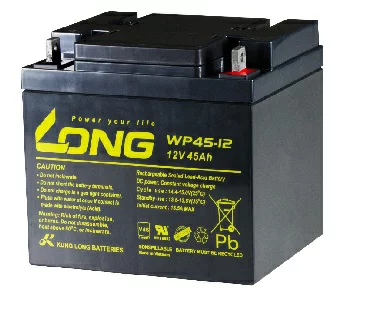 ★LONGバッテリー 12V45Ah 密閉型多用途バッテリー WP45-12 システム等多目的バッテリー LONGバッテリー|au PAY マーケット