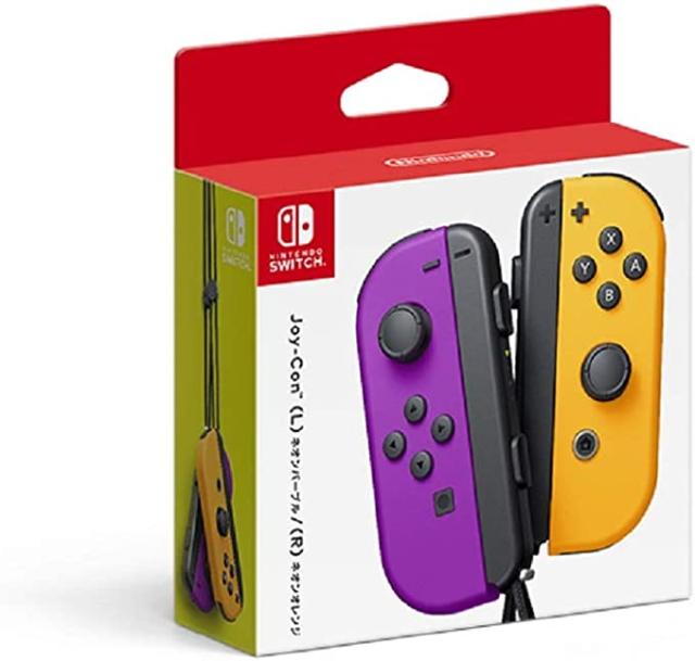 ★Nintendo / 任天堂 Joy-Con (L)/(R) HAC-A-JAQAA [ネオンパープル/ネオンオレンジ]の通販は 7,044円