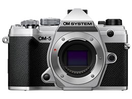 ★OMデジタルソリューションズ OM SYSTEM OM-5 ボディ [シルバー]