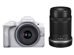 ★キヤノン / CANON EOS R50 ダブルズームキット [ホワイト]