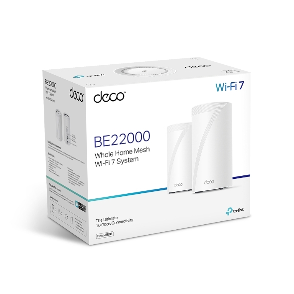 ★TP-Link 12ストリームトライバンドメッシュWi-Fi 7ルーター Deco BE85(2パック)_1