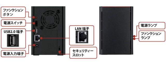 ★バッファロー NAS(ネットワークHDD) LinkStation LS220D0602G [ドライブベイ数：HDDx2 容量：HDD：6TB]_4