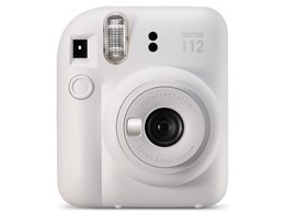 ★FUJIFILM / 富士フイルム instax mini 12 チェキ [クレイホワイト]