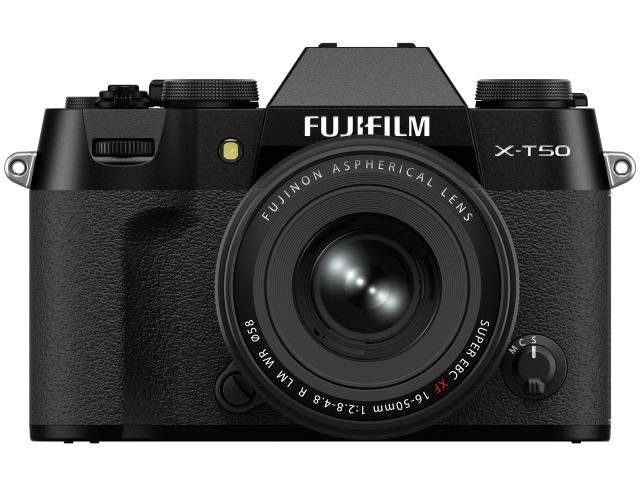 ★FUJIFILM / 富士フイルム FUJIFILM X-T50 XF16-50mmレンズキット [ブラック]
