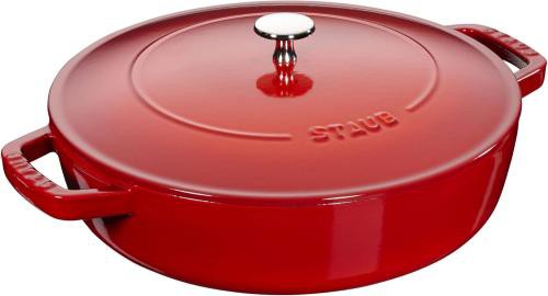 ★ストウブ Staub ブレイザー ソテーパン チェリー 28cm 鍋 鋳物 IH対応の通販は