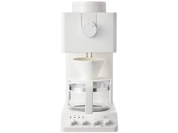 ★ツインバード 全自動コーヒーメーカー 3杯用 CM-D457W [ホワイト]