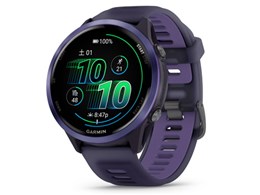 ★ガーミン Forerunner 570 010-02971-32 Purple 47mm AMOLED搭載 音声操作 Suica対応GPSスマートウォッチ【国内正規流通品】