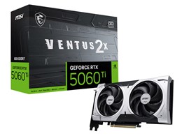 ★MSI GeForce RTX 5060 Ti 8G VENTUS 2X OC PLUS [PCIExp 8GB]