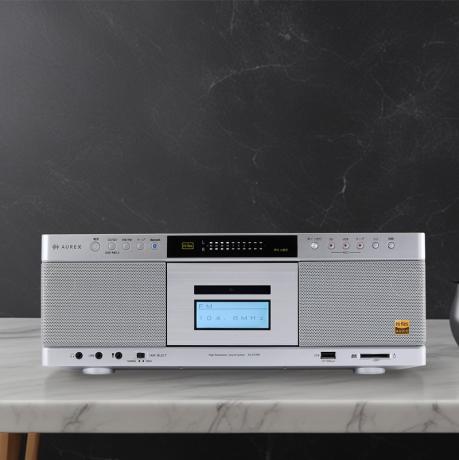 オーディオ機器 ハイレゾ対応 Bluetooth/CD/USB/SD ラジオカセット