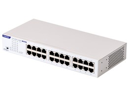 ★エレコム Giga対応24ポートスイッチ(金属筐体 電源内蔵) EHC-BG01-24MW [ホワイト]