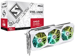 ★ASRock Radeon RX 7700 XT Steel Legend 12GB OC [PCIExp 12GB]