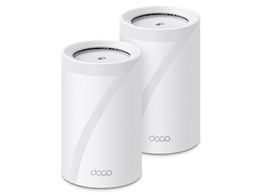 ★TP-Link BE14000 トライバンドメッシュWi-Fi 7システム Deco BE68(2パック)