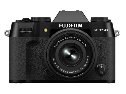 ★FUJIFILM / 富士フイルム FUJIFILM X-T50 XC15-45mmレンズキット 日英2言語設定モデル [ブラック]