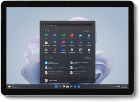 ★マイクロソフト Surface Go 4 XIG-00015 [プラチナ](10.5インチ/Windows 11 Pro/インテル プロセッサー N200/8GB/256GB)