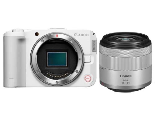 ★キヤノン / CANON EOS R50 V RF-S14-30 IS STM PZ レンズキット [ホワイト]
