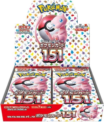★ポケモンカードゲーム スカーレット&バイオレット 強化拡張パック 「ポケモンカード151」 BOX