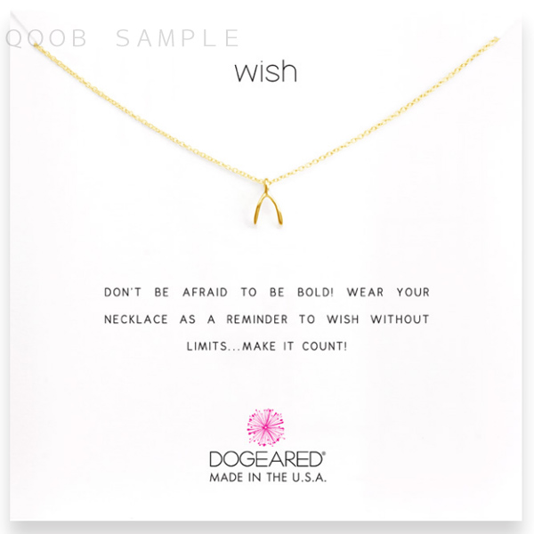 再入荷 ドギャード ゴールド ネックレス Dogeared Wish ウィッシュ ゴールドディップネックレス Mrg G100 Mg1627 の通販はau Pay マーケット Qoobキューブ大きいサイズのお店