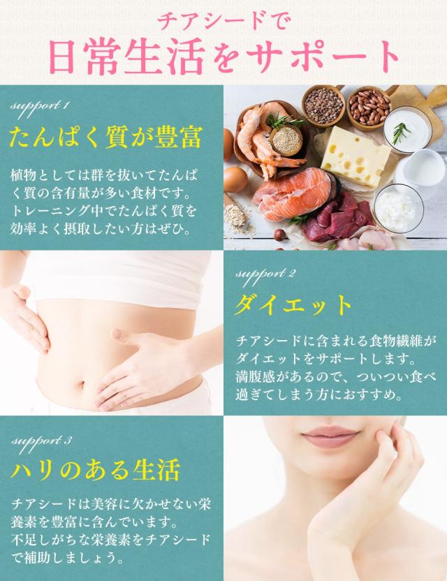 チアシード 有機JAS認証 ブラックチアシード 500g オーガニック 栄養機能食品（n-3系脂肪酸）オメガ3 チアシード