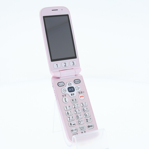 Docomo F 08c らくらくホンベーシックiii ペールピンク 美品 ガラケー 本体 中古 送料無料の通販はau Pay マーケット 携帯市場