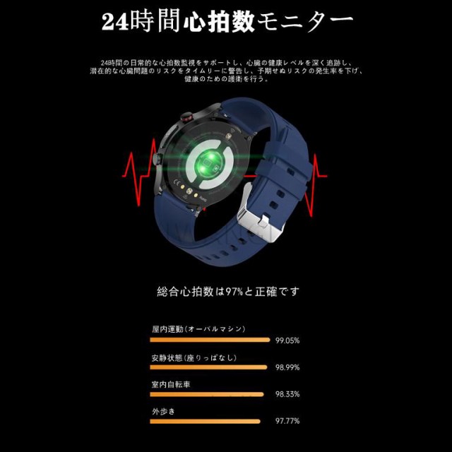 非侵襲的血糖値測定」スマートウォッチ 日本製 センサー 心電図