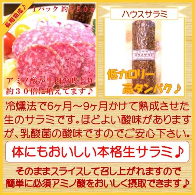 サラミ ハウスサラミ 冷燻法 の 生サラミ ローフード 非加熱 低カロリー 高タンパク 手作り ハム ソーセージ 腸詰屋 蓼科店の通販はau Pay マーケット 腸詰屋 蓼科店