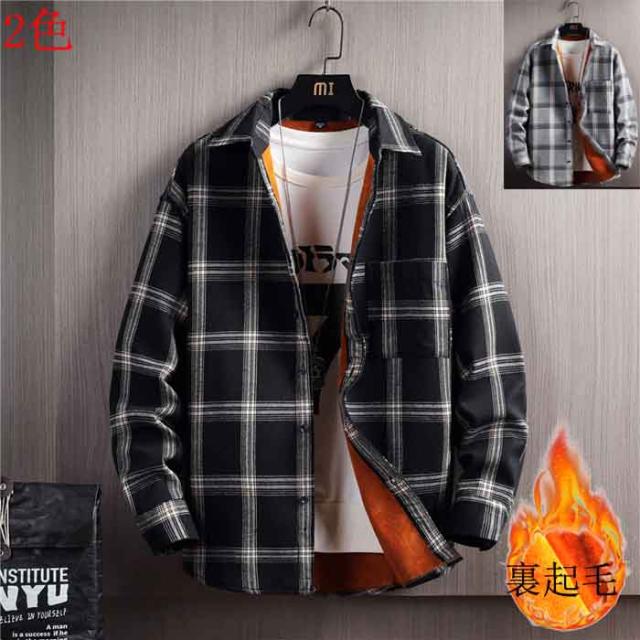 チェックシャツ ネルシャツ 裏起毛 メンズ 裏ボア シャツ チェック柄シャツ 防寒 冬カジュアルシャツ 厚手 暖か 長袖シャツ トップス 胸の通販はau Pay マーケット カスヤ売店