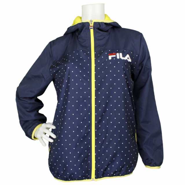 Fila フィラ 女の子 ジュニア 裏フリース ジャケット ドット柄 ジャンパー ウィンドブレーカー ネイビー 130cm 140cm 150cm 160cmの通販はau Pay マーケット ピアニッシモ