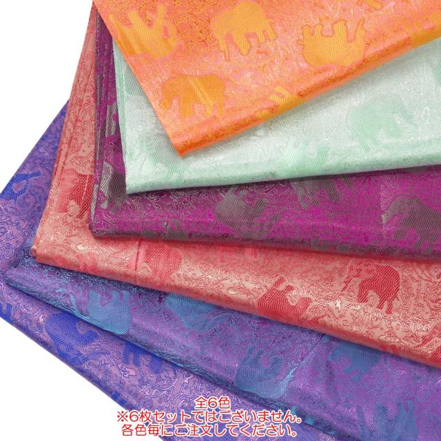 タイ 象柄 デザイン タイシルク シルク100 ストール 婦人用大判ストール 帯揚げ にも 全6色 バイオレット 70x180cmの通販はau Pay マーケット ピアニッシモ