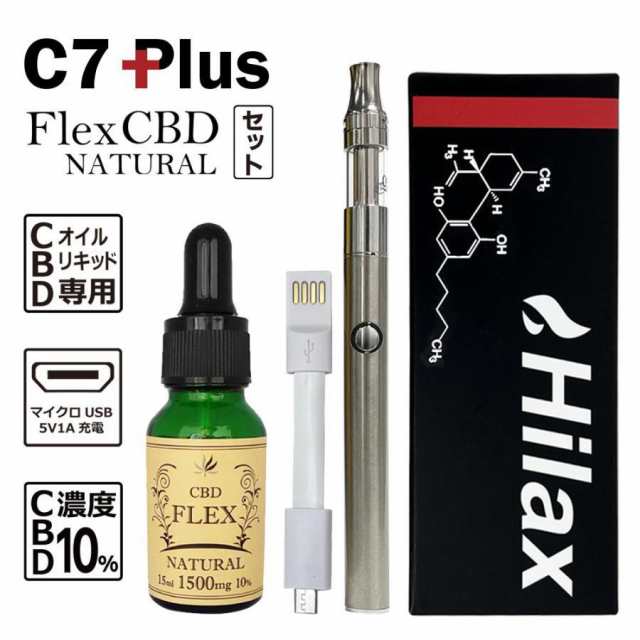 CBD リキッド 含有率 10% 高濃度 FlexCBD カンナビス味 (natural) 15ml