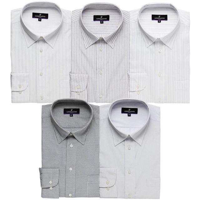 ワイシャツ 長袖 5枚 セット イージーケア レギュラー デザイン シャツ メンズ ブランド ネクタイ 1本 プレゼントの通販はau Pay マーケット Chrisandra クリサンドラ Au Pay マーケット店