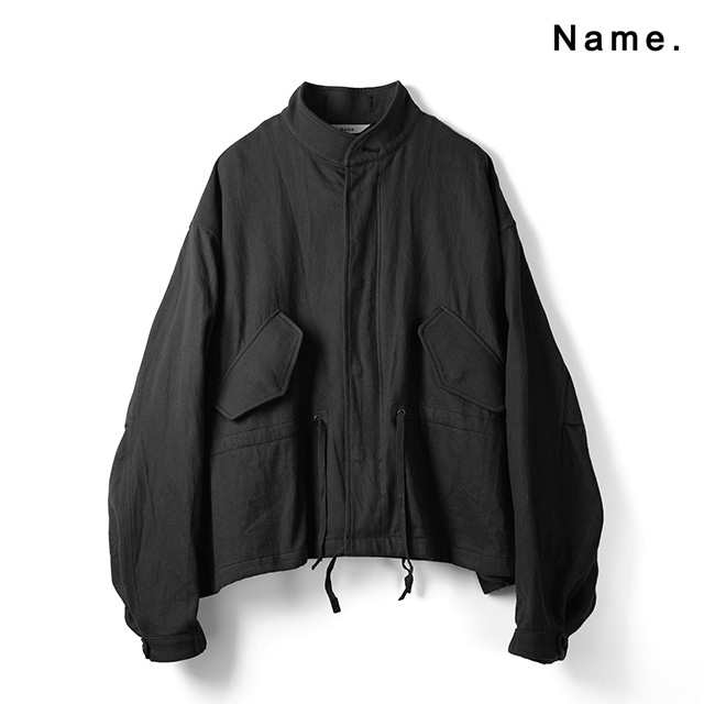 Name. ネーム コットン ケーシー M-65 ショート ジャケット COTTON KERSEY M-65 SHORT JACKET【2023 新作