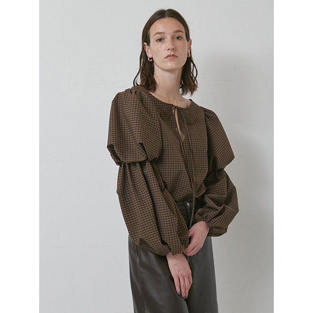 スタイリング styling/ パフスリーブ 2WAY ブラウス 【2025 新作】 スタイリング styling/ パフスリーブ 2WAY ブラウス 【2025 新作】