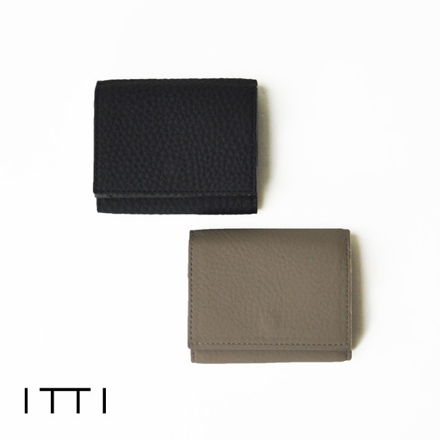 ITTI イッチ CRISTY TRIFOLD MINI WLT / DIPLO SKY クリスティトライフォルドミニウォレット ディプロスカイ 本革