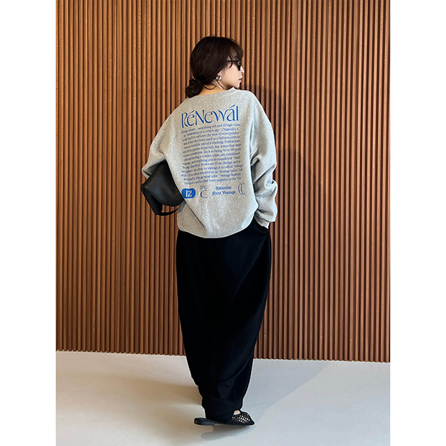 クレドナ CREDONA ポイント スェット シャツ 【THE C】 POINT