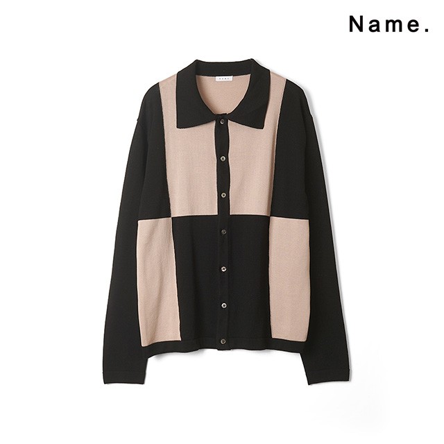 Name. ネーム オール ブルース ボタンナップ セーター ALL BLUES BUTTON UP SWEATER 【2024 新作】