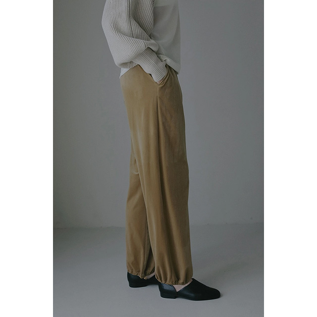 マノフ MANOF ベロア 2ウェイ パンツ VELOUR 2WAY PANTS 【2025 新作