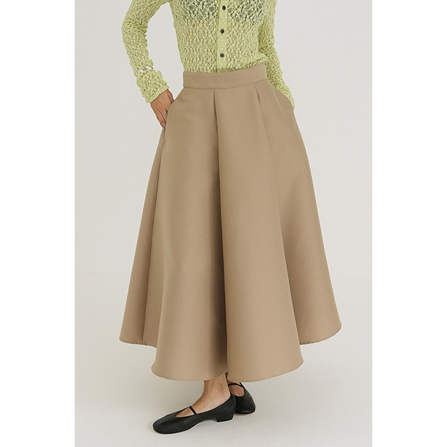 クラネ CLANE ボリューム フレア スカート VOLUME FLARE SKIRT