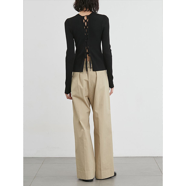 スタイリング styling/ バックレースアップニット【2025 新作】