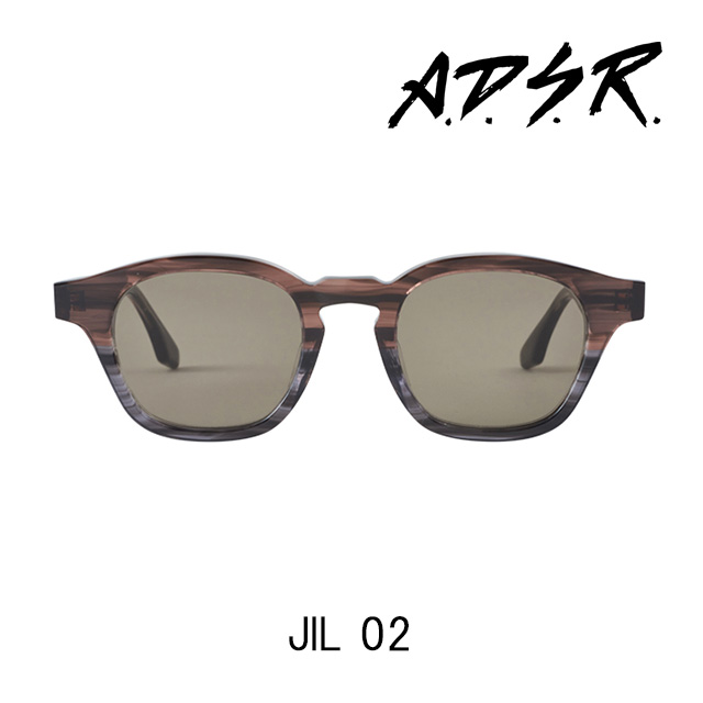 A.D.S.R. サングラス JIL 02 アイウェア エーディーエスアール ADSRの通販は