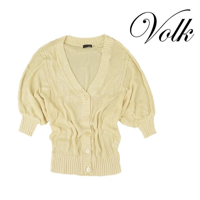 sfide/スフィーデ ドルマンカーディガン レディース カーディガン 七分袖 ベージュ 綿