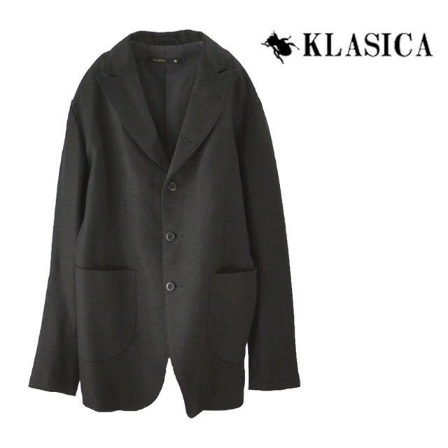 KLASICA/クラシカ テーラードジャケット メンズ アウター ブラック