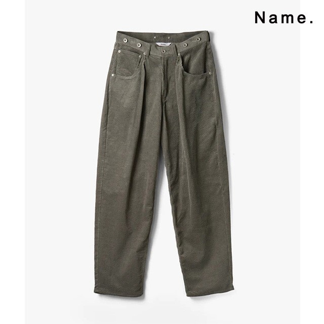 Name. ネーム コーデュロイ バギー パンツ CORDUROY BAGGY PANTS 【2023 新作】