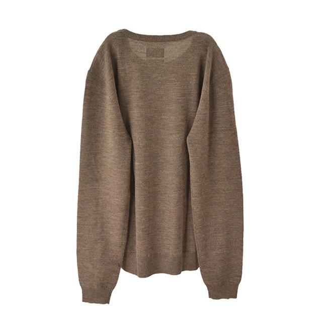 VANISHING ELEPHANT/ヴァニッシング エレファント MARLOWE ラウンドネックニット VANISHING ELEPHANT/ヴァニッシング エレファント MARLOWE ラウンド