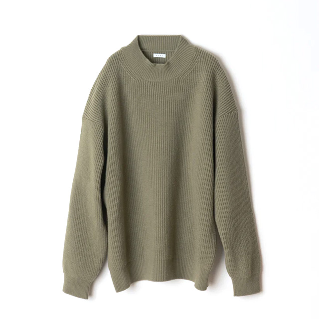 Name. ネーム FRENCH WOOL MOCKNECK KNIT SWEATER フレンチ ウール モックネック ニット セーター 【2024 新作】_1