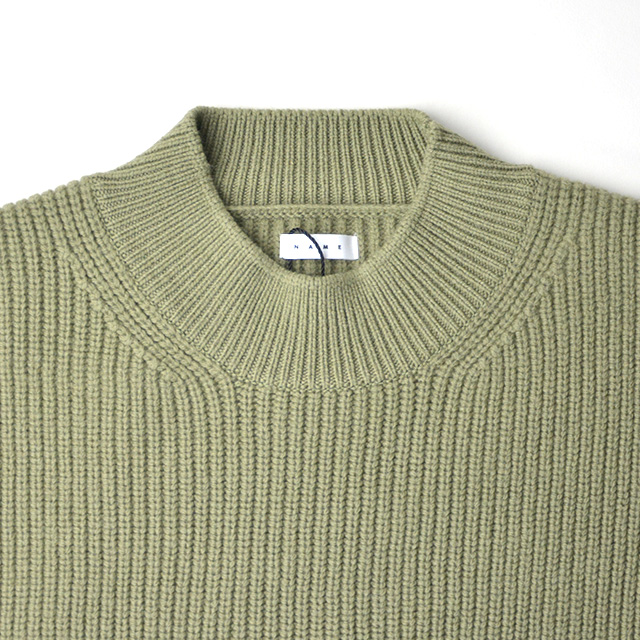 Name. ネーム FRENCH WOOL MOCKNECK KNIT SWEATER フレンチ ウール モックネック ニット セーター 【2024 新作】_2