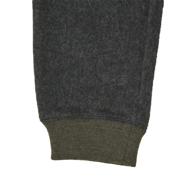 MAINTENANT/メンテナント ウールパンツ メンズ グレー 無地 綿