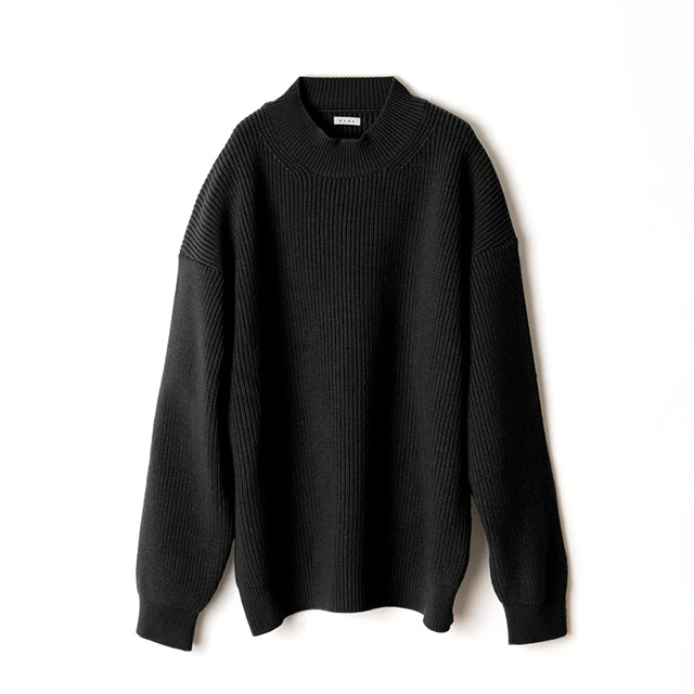 Name. ネーム FRENCH WOOL MOCKNECK KNIT SWEATER フレンチ ウール モックネック ニット セーター 【2024 新作】_1