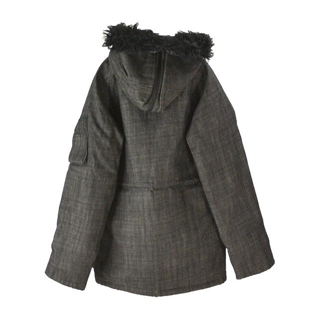 CASSAVES/カザベス n3b メンズ ジャケット ボア アウター インディゴ