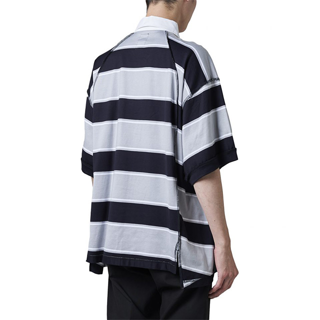 ネーム Name. オーバーサイズ ラグビーシャツ OVERSIZED H/S RUGBY