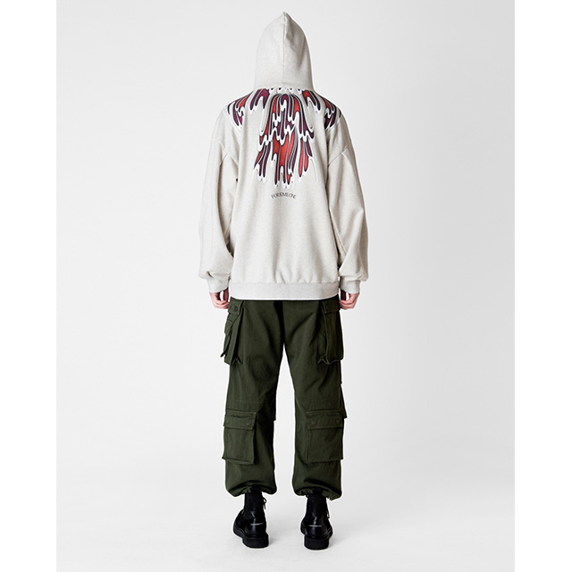 FORSOMEONE フォーサムワン ウェーブ フーディー TN WAVE HOODIE